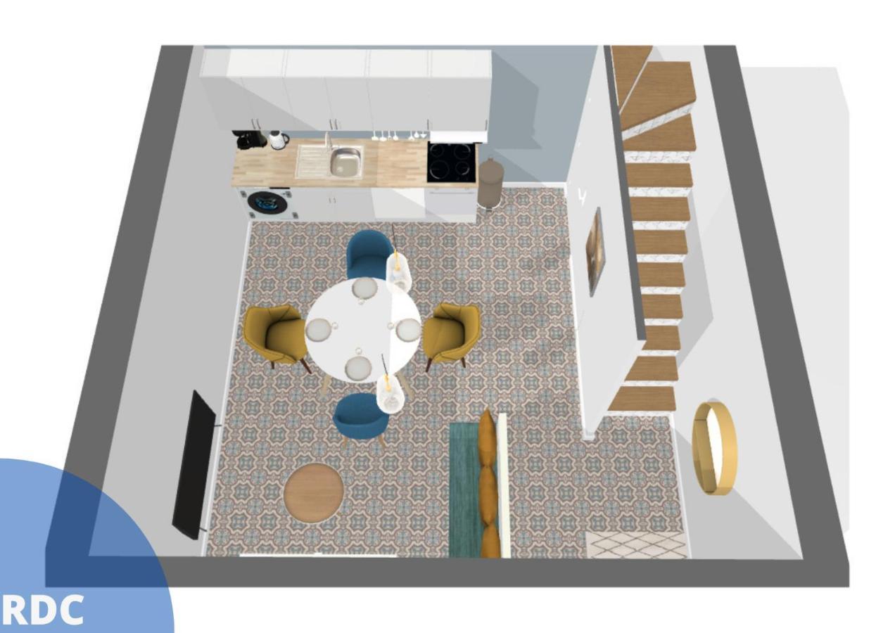 *Maison Bel-Etage-Netflix-Wifi-Coeur De Ville* Apartment Cambrai Ngoại thất bức ảnh